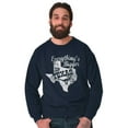thumbnail image 5 of Texas Everything's Bigger State Shape Unisex Plus Size Sweatshirt Brisco Brands 4X, 5 of 6