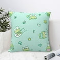 thumbnail image 6 of Keroppi Throw Pillow Cover Decoration Pillow Case Cushion for Home Sofa Couch 22"x22", 6 of 8