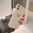 thumbnail image 1 of SHENMO Compatible with Iphone 13promax case Cute Painted Design Brown B, 1 of 5