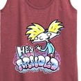 thumbnail image 3 of Hey Arnold! - Graffiti Arnold - Women's Racerback Tank Top, 3 of 5