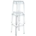 thumbnail image 2 of Compamia Tabouret de Bar en Polycarbonate 30 Pouces Transparent, 2 of 2