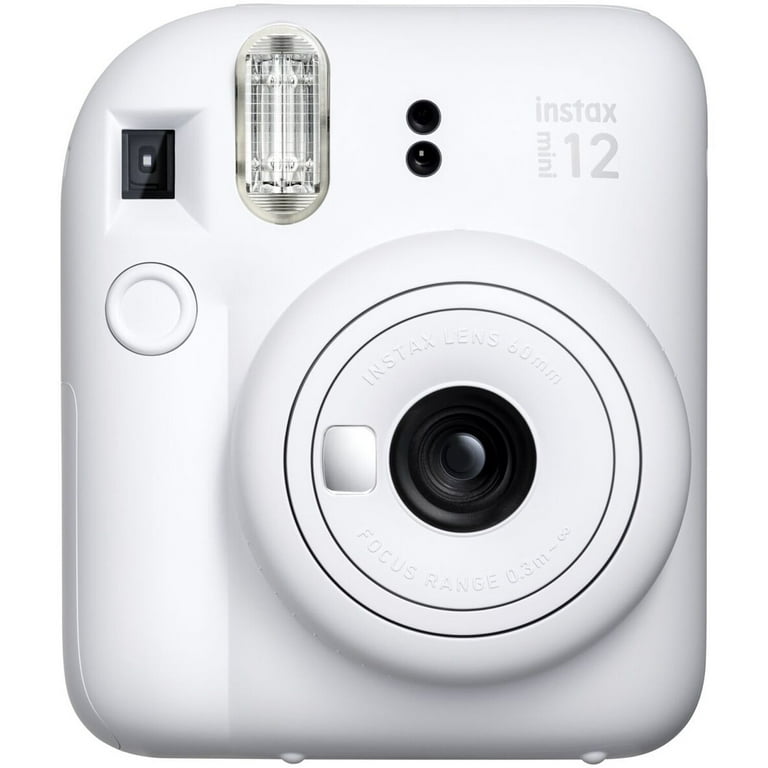 フィルムカメラ FUJI FILM INSTAX MINI 8 WHITE Fujifilm Instax Mini 12 Instant Camera Clay White Bundle with Fuji
