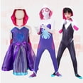 thumbnail image 2 of Traje de baño con capucha para niñas, disfraz de araña fantasma Gwen, para Halloween, para fiestas navideñas, con capucha y disfraces sexys, 2 of 5