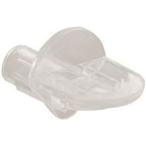 Slide-Co 242156 Shelf Support Peg, 'Mini', 1/4-Inch, Clear Plastic,Pack of 12