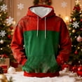 thumbnail image 4 of Mens Sweatshirt Sevevn Men's Color Blocking Hoodie Casual Fashion Pockets Pullover Long Sleeve Hooded Sweatshirt, 4 of 4