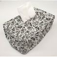 thumbnail image 2 of Paisley Tissue Box Cover by Penny's Needful Things (Short Rectangle) (Black & Gray), 2 of 3