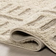 thumbnail image 5 of nuLOOM Finlay Modern Wool Machine Washable Area Rug, 7' 6" x 9' 6", Finlay Ivory, 5 of 9