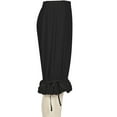 thumbnail image 5 of Clean Womens Bloomer Shorts Lace Trim Bloomers Vintage Pettipants Victorian Steampunk Pantaloons Trendy Lounge Shorts Pull On Stretch Pant Fashion 2025, 5 of 6