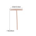 thumbnail image 3 of Beige Wooden Push Putter Kitchen Creative Gadget for Baking Pancakes and Crepes Synthetic Material 2PCS, 3 of 3