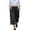 Black, variant on Women's Pants, Effortless Wide Leg Casual Cropped Pants for Everyday Style Breathable Blend Trousers with Relaxed Fit for Travel Work and Leisure White L