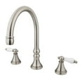 thumbnail image 2 of Kingston Brass Roman Tub Faucet, Oil Rubbed Bronze, Deck Mount KS2345PL, 2 of 4