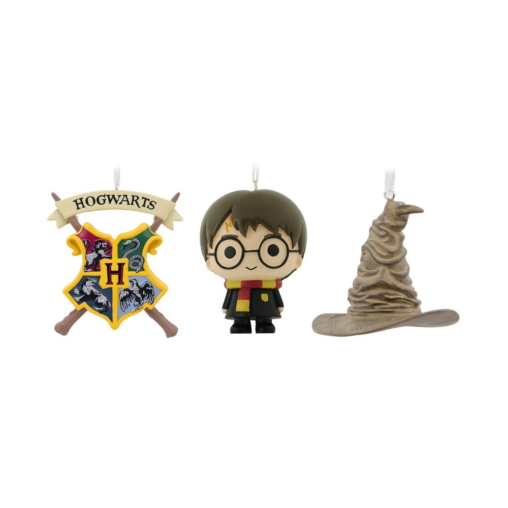 Hallmark Harry Potter Hogwarts Christmas Ornaments, Set of 3 Walmart