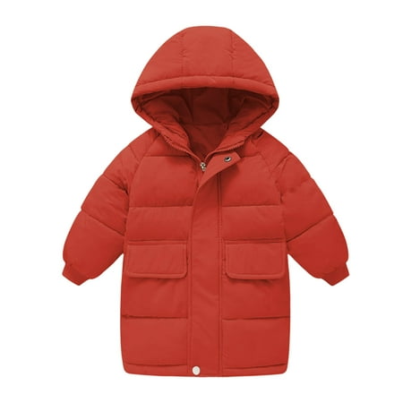 

Tarmeek Kids Winter Coats with Hooded Light Puffer Coat Warm Windproof Padded Jacket for Baby Boys Girls Toddler 2-9T
