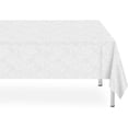 thumbnail image 1 of Juego de 3 manteles de plástico de encaje, desechables para fiestas, 137 x 274 cm, impermeable, rectangular, de plástico, para camping, cumpleaños, fiestas, bodas, 1 of 4