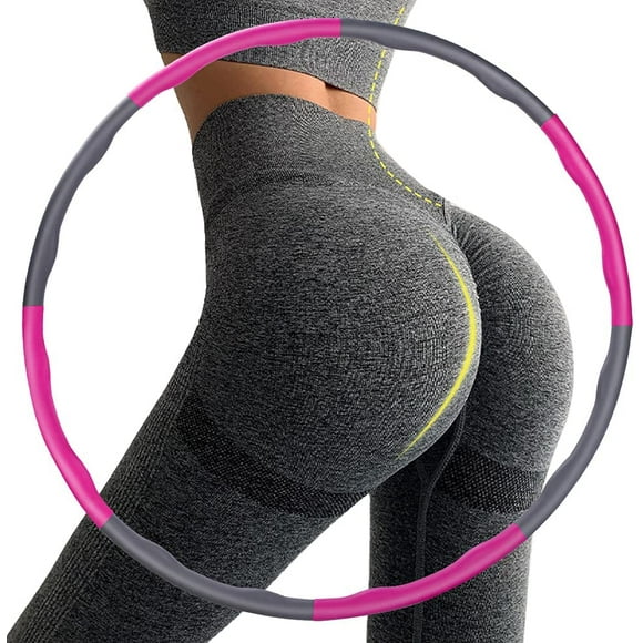 Fitness Slimming Hula Hoop 8 Sections Removable Sports Hoop Adjustable