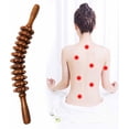 thumbnail image 5 of YIDOMDE Manual Roller Massager, Massage Roller, Anti-cellulite Massager, Muscle Pain Relief and Relaxation, 12 Detachable Wheels (Brown), 5 of 5