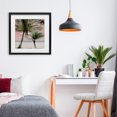 thumbnail image 3 of Stupell Industries Coastal Quiet Escape Pink Palms Black Framed Print Under Glass, 16 x 16, by Natalie Carpentieri, 3 of 7