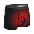 thumbnail image 3 of Kll Spider On The Web Men'S Cotton Boxer Briefs Underwear-Large, 3 of 9