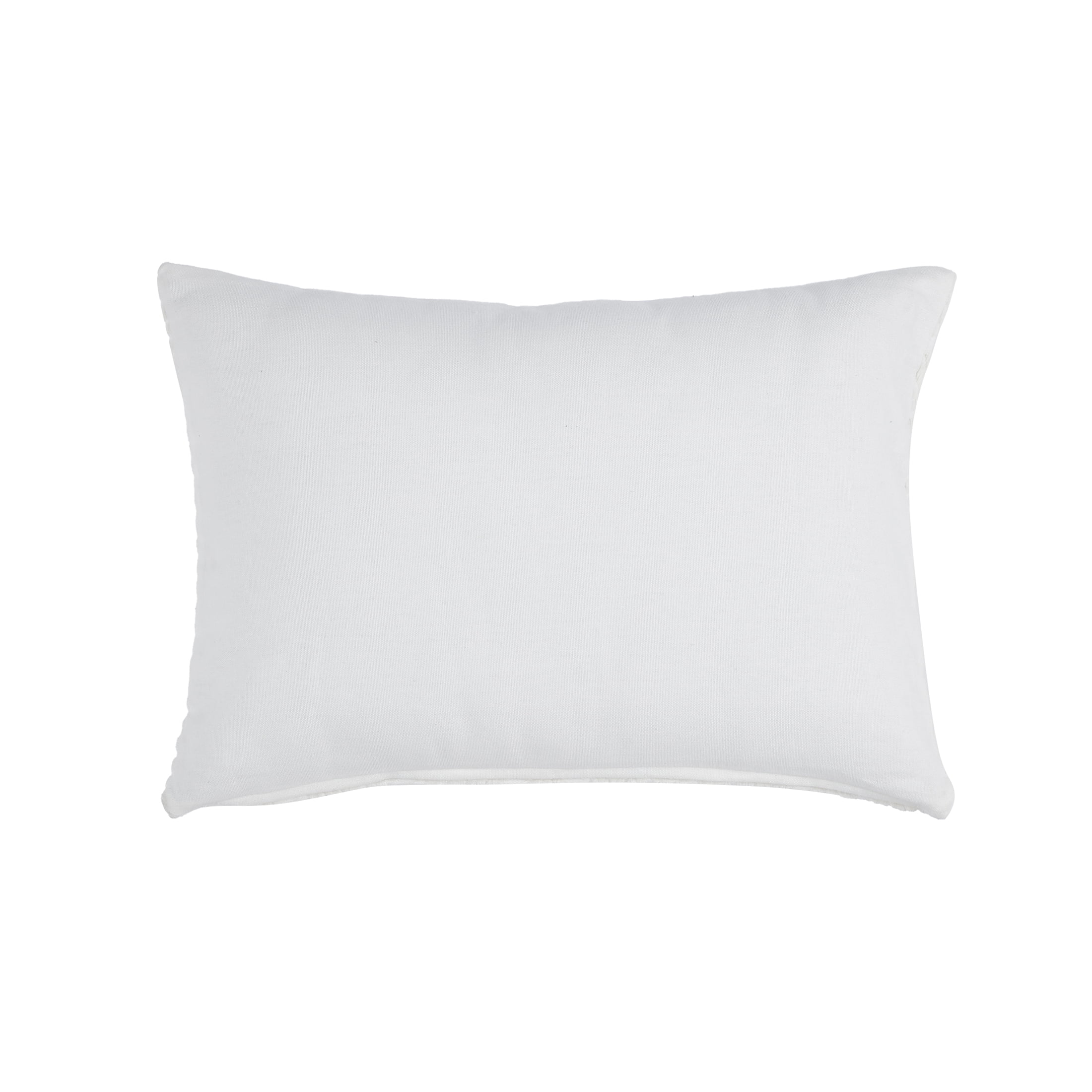 Better Homes & Gardens 14” x 20” Indoor & Outdoor Textured Leaf Pattern Decorative Pillows, Ivory