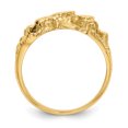 thumbnail image 2 of Bague pour Homme en Or Jaune 14K avec Nugget, 2 of 3