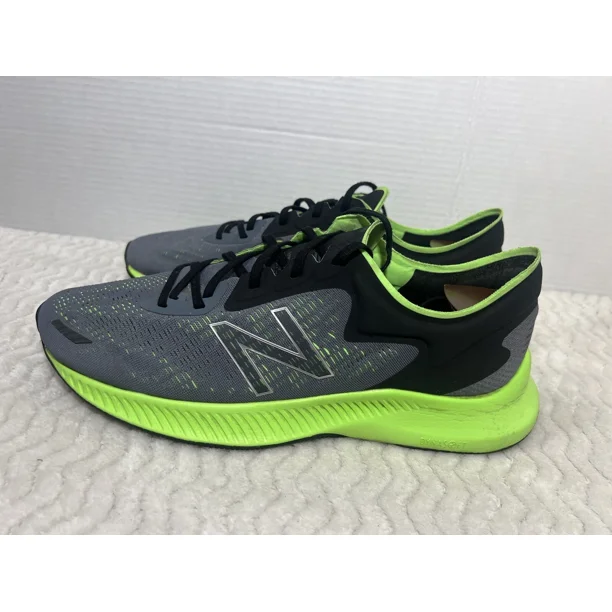 New Balance Dynasoft Men’s Sz 12 Pesu V1 Low Running Shoes Gray/Green