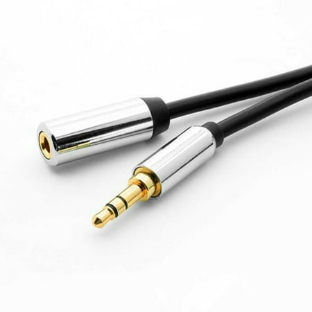 - Digital Kynect 6ft 3.5mm Stereo Male to Female Premium Audio Extension Cable, Gold Plated