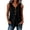Black, variant on Summer Casual Button Front Tank Camisole Sleeveless Vest Top Solid Blouse Fitted Cropped Shirt Baggy Workout Tops Women Wardrobe Women Tops Push up Top Beach Saying Tops for Women 2 Pk Night Gowns 3