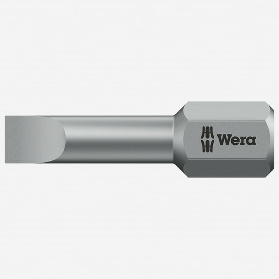 Wera 056233 1.2 x 6.5 x 25mm Slotted Bit