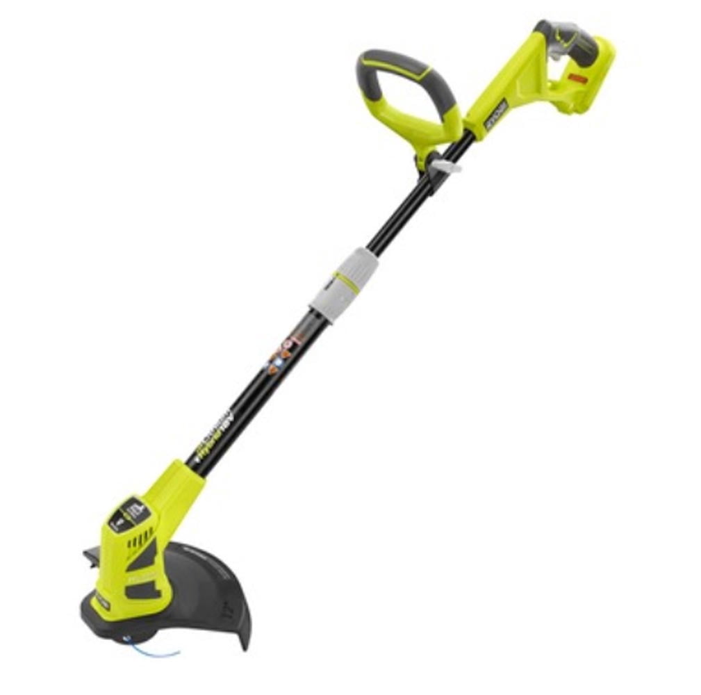 RYOBI One+ 18V Li-Ion Cordless Electric String Weed Grass Trimmer Edger |  P2210 [Refurbished] - Walmart.com