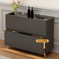 thumbnail image 4 of Display Cabinet Sideboard Storage Dining Room Pantry Wood Sideboard Kitchen Shelves Muebles Para Cocina Home Furniture YN50SB My Lux Decor Round, 4 of 6