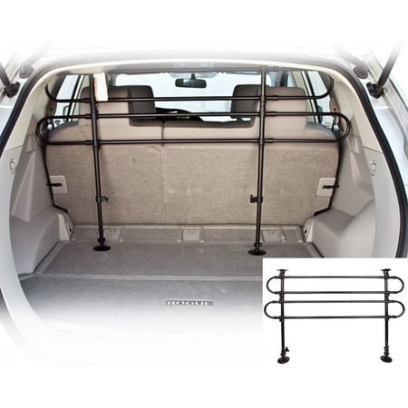 Vehicle Dog Safety Barrier - Ktaxon Universal Safety Pet Barrier Mesh Adjustable Car Suv Divider Bar Dog Fence Van