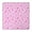 Pink Breast Cancer, variant on Pink Breast Cancer Awareness Pattern Square Fitted Tablecloth with Elastic Edge,Square Table Cover,Washable Elastic Table Cover for Home Kitchen Party Decor 34"x34"
