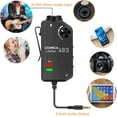 thumbnail image 3 of COMICA LINKFLEX AD2 XLR/ 6.35mm Audio Preamp Adapter with 48V Phantom Power, Real-time Monitoring, for iPhone, iOS, Android, Tablet and DSLR Cameras, 3 of 5
