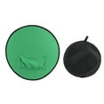 thumbnail image 2 of Telón de Fondo Verde Azul, 110 cm Redondeo Meticuloso de Costura Con Telón de Fondo de Chromay Con Bolsa de Almacenamiento para Filmación de Televisión para Rodaje de Estudio, 2 of 7