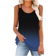 thumbnail image 2 of Womens Tank Tops Casual Sevevn Fashion Women's Spring/Summer Casual Round Neck Sleeveless Top Tank Top Womens Tank Tops Loose Fit, 2 of 6