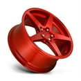 thumbnail image 2 of Rotiform 1PC Cast Aluminum Rim R149 18X8.5 5X112 GL-RED 45MM, R149188543+45, 2 of 4