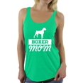 thumbnail image 1 of Awkward Styles Women's Boxer Mom Graphic Racerback Tank Tops Boxer Pug Lover Gift, 1 of 4