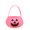 A004- Pink, variant on Halloween Candy Bag, Teal Non Woven Jack O Lantern Design, 1 Pack Portable Lightweight Carry Tote, Trick or Treat Party Favors Storage for Kids Halloween Gift Goodies Collection