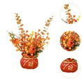 thumbnail image 6 of Fancyes Chinese New Year Feng Shui Blessing Bag Vase Decor Blessed Bag Statue Table Decoration for Restaurant Home Party Housewarming A, 6 of 8