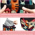 thumbnail image 4 of Alpaca Foldable, with Lid, Leak-Proof, Hanging Storage Bag Car Trash Can Garbage Bin, 4 of 6