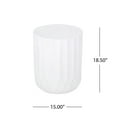 thumbnail image 6 of Magnesium Oxide Side Table | Smooth Look & High Durability | Patio Setting, 6 of 6