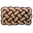 thumbnail image 3 of Coir Door Mat Lover's Knot - Natural 18" x 30", 3 of 4