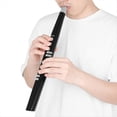 thumbnail image 2 of Mini Saxophone Électronique Numérique Instrument de Vent Clarinette Enregistreur de Trompette Instruments de Musique Professionnels, 1 * Enregistreur de Trompette, Noir, 2 of 7