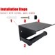 thumbnail image 1 of Portarrollos de papel higiénico, soporte de papel higiénico para ba?o, soporte de pared con estante de almacenamiento para teléfono móvil (negro) ShuxiuWang 8390605073250, 1 of 1