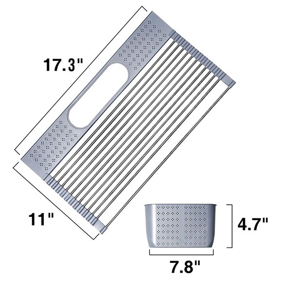 Roll Up Sink Drying Rack