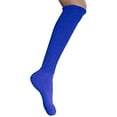thumbnail image 6 of MDR Women's Extra Long & Heavy Slouch Cotton Wear at any Length Socks Made in USA 2 Pair Size 9 to 11 (2 Blue ), 6 of 8