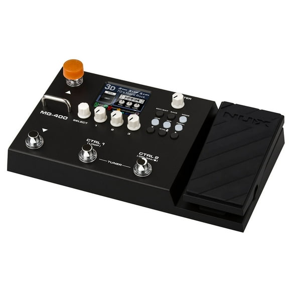 pedalera Procesador Multiefectos Para Guitarra Bajo Nux MG-400