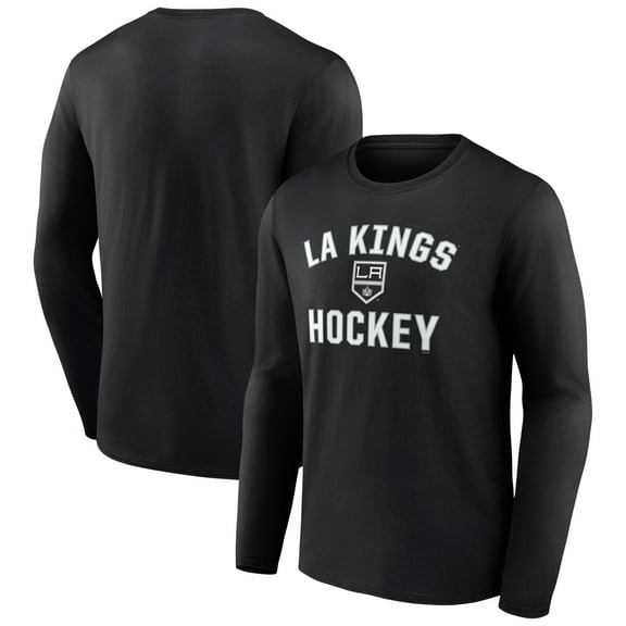 Men's Black Los Angeles Kings Victory Arch Long Sleeve T-Shirt