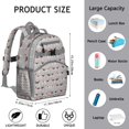 thumbnail image 6 of Animal Beagle Cute Dog Backpack for School,Cute School Bag,Schoolbag with Adjustable Shoulder Straps & Padded Back,15.25"x11.5"x5.25", 6 of 6
