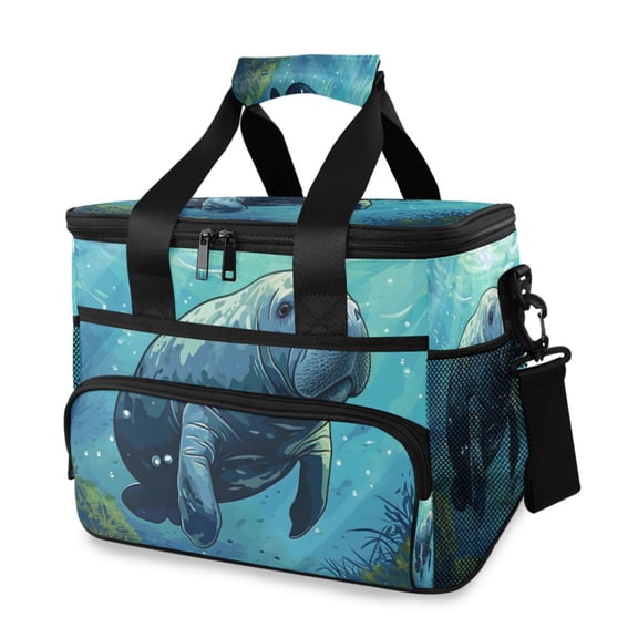 Cooler bag Manatee 15L Insulated Lunch Bag Large Cooler Suitable for camping and picnics